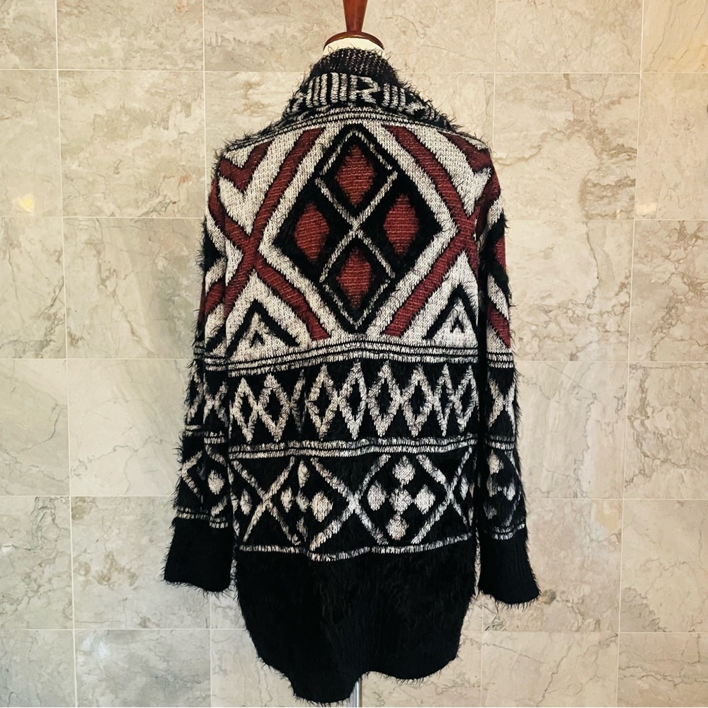 Oliver Aztec Open Front Cardigan - Picture 6 of 8